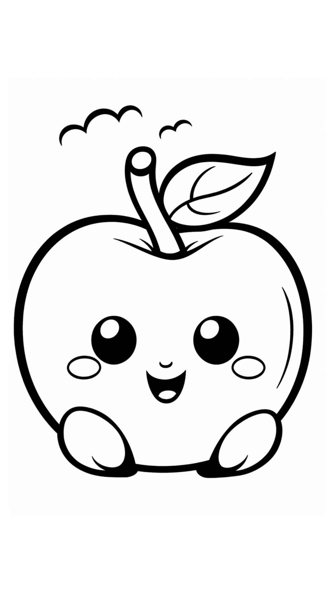 Apple Para Colorear 091