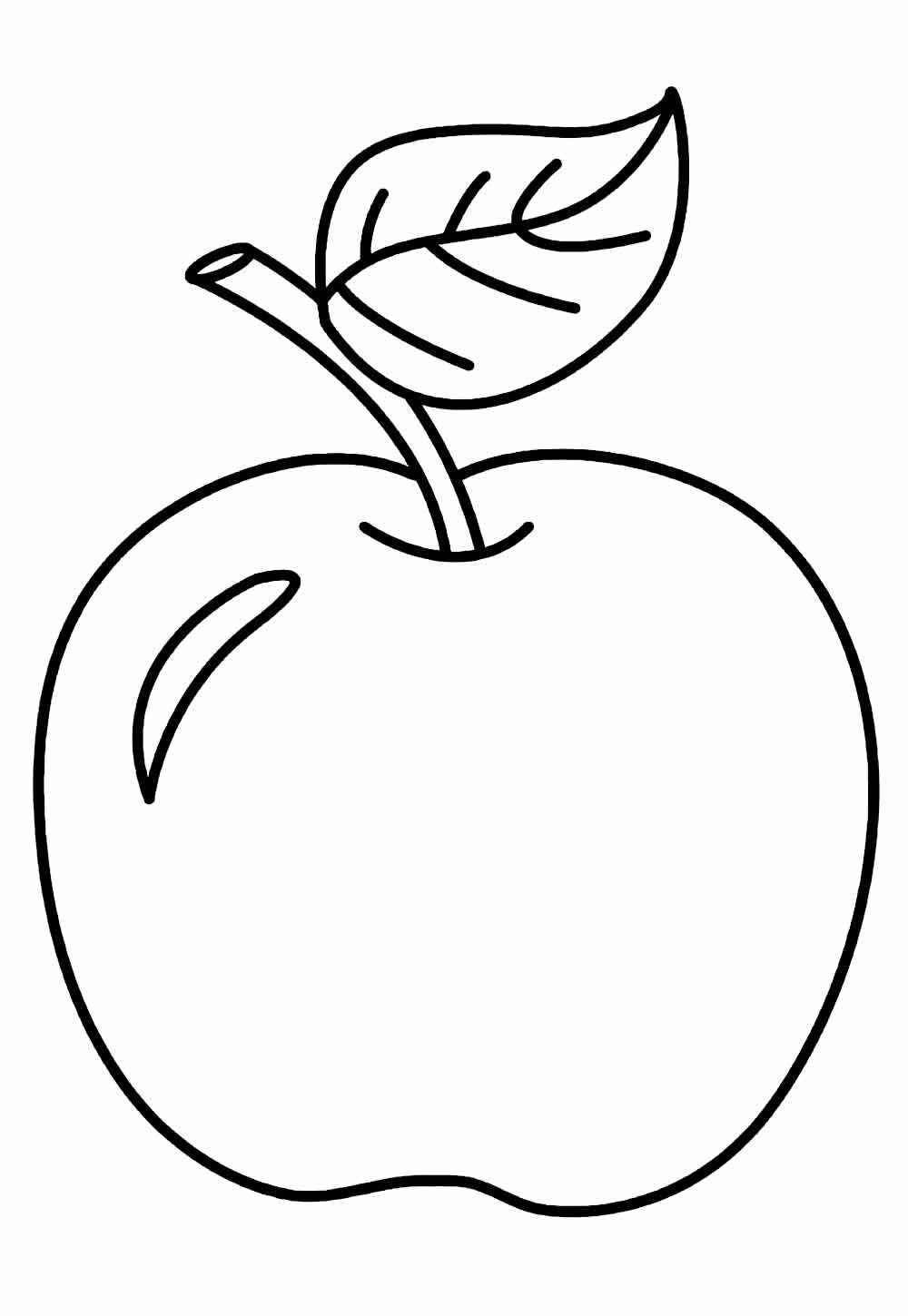 Apple Para Colorear 114