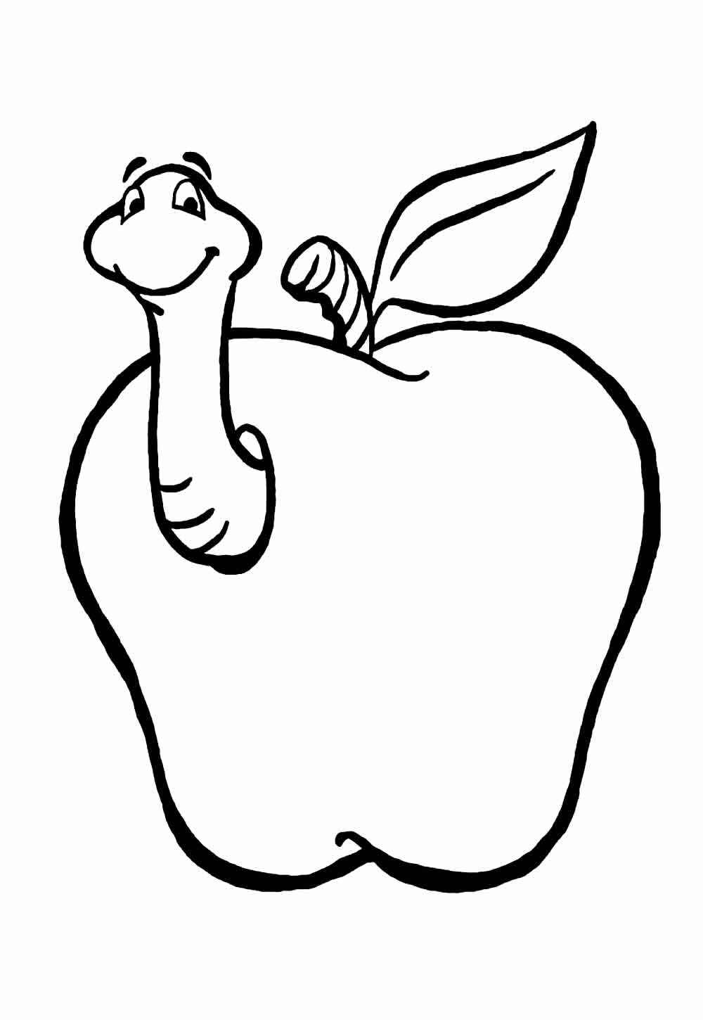 Apple Para Colorear 151