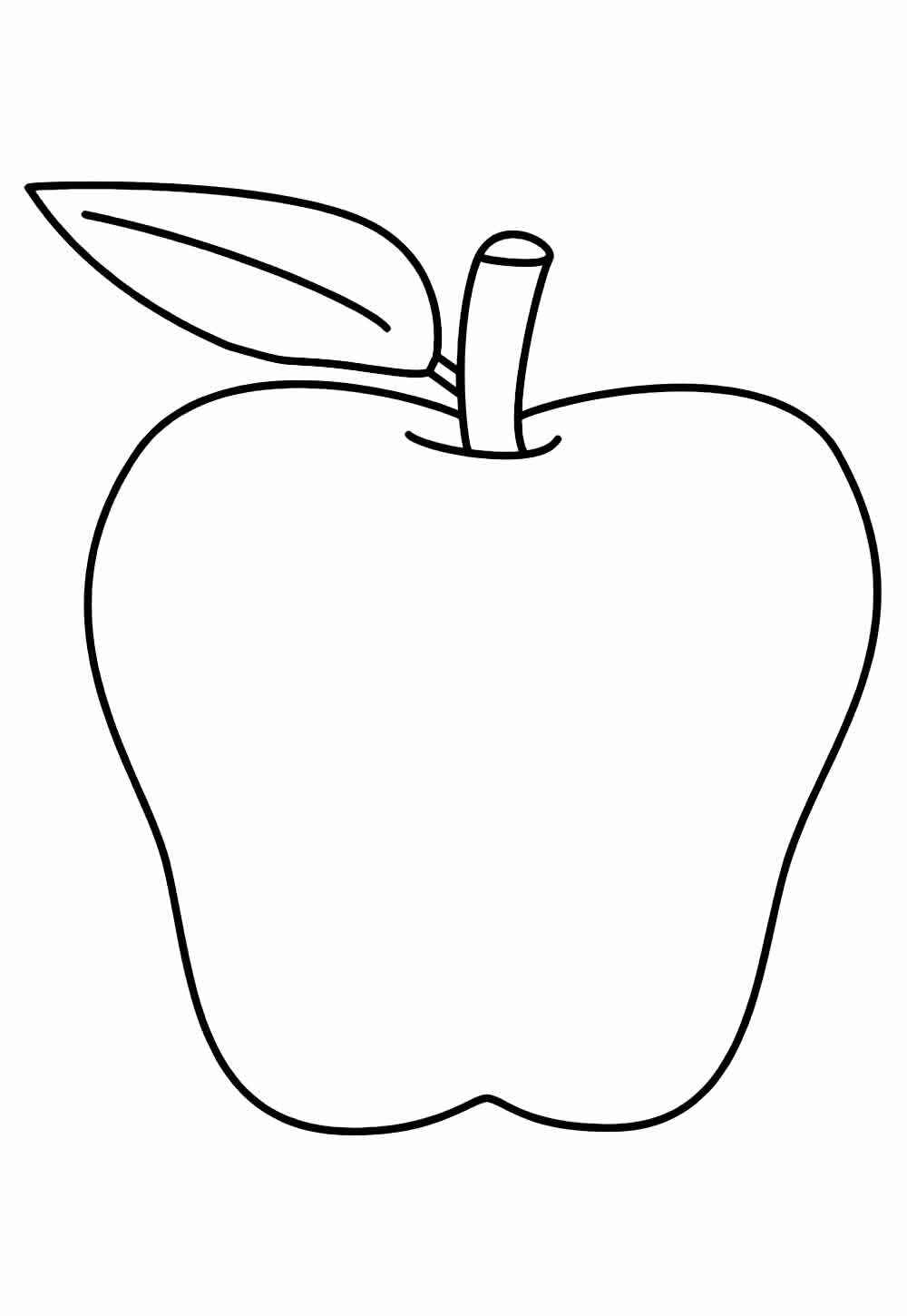 Apple Para Colorear 167