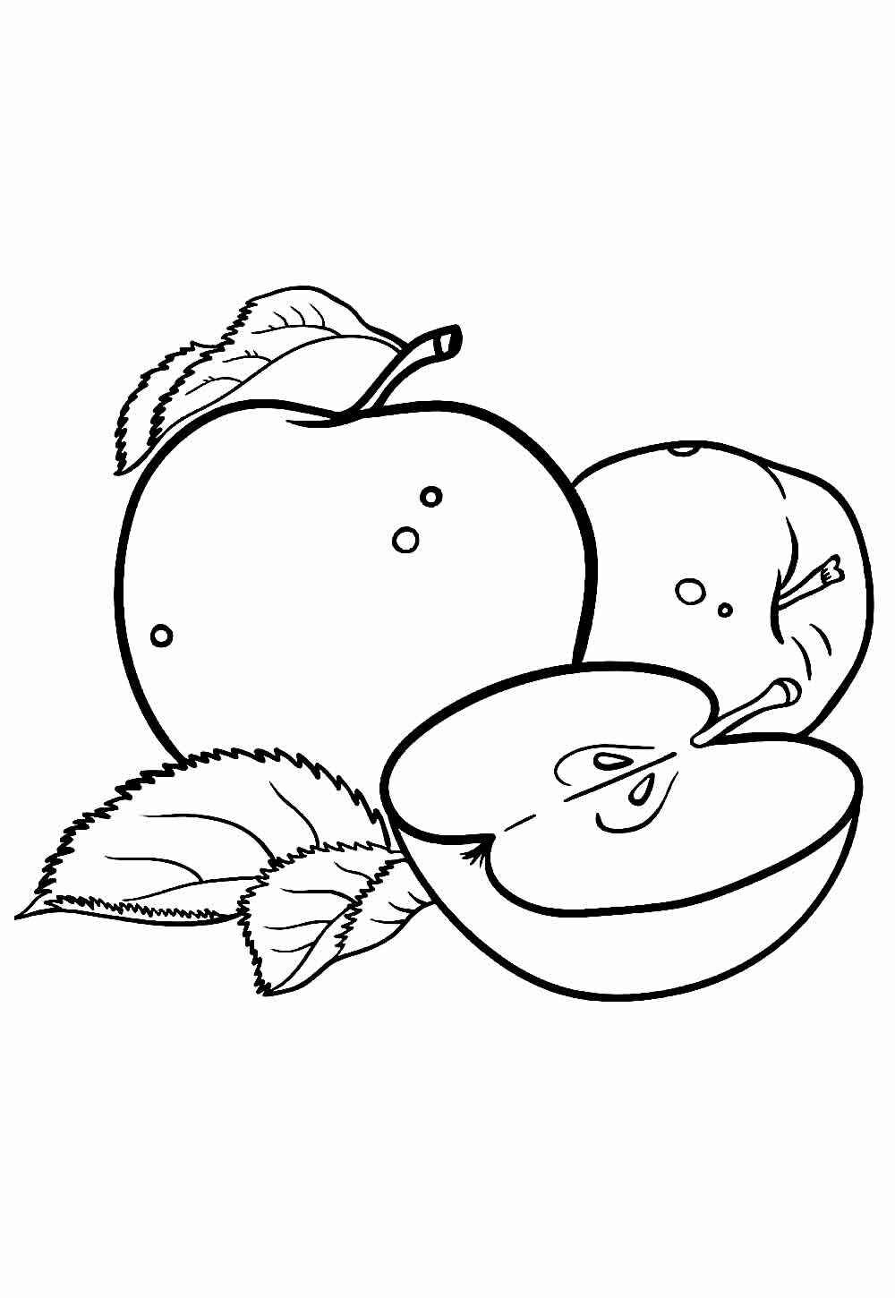 Apple Para Colorear 197