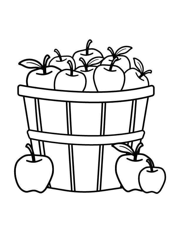 Apple Para Colorear 234