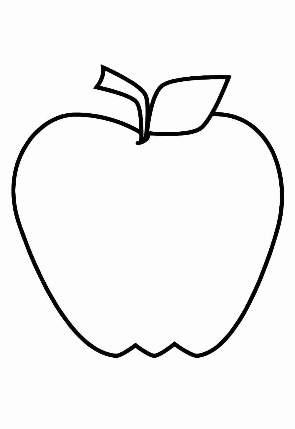 Apple Para Colorear 251