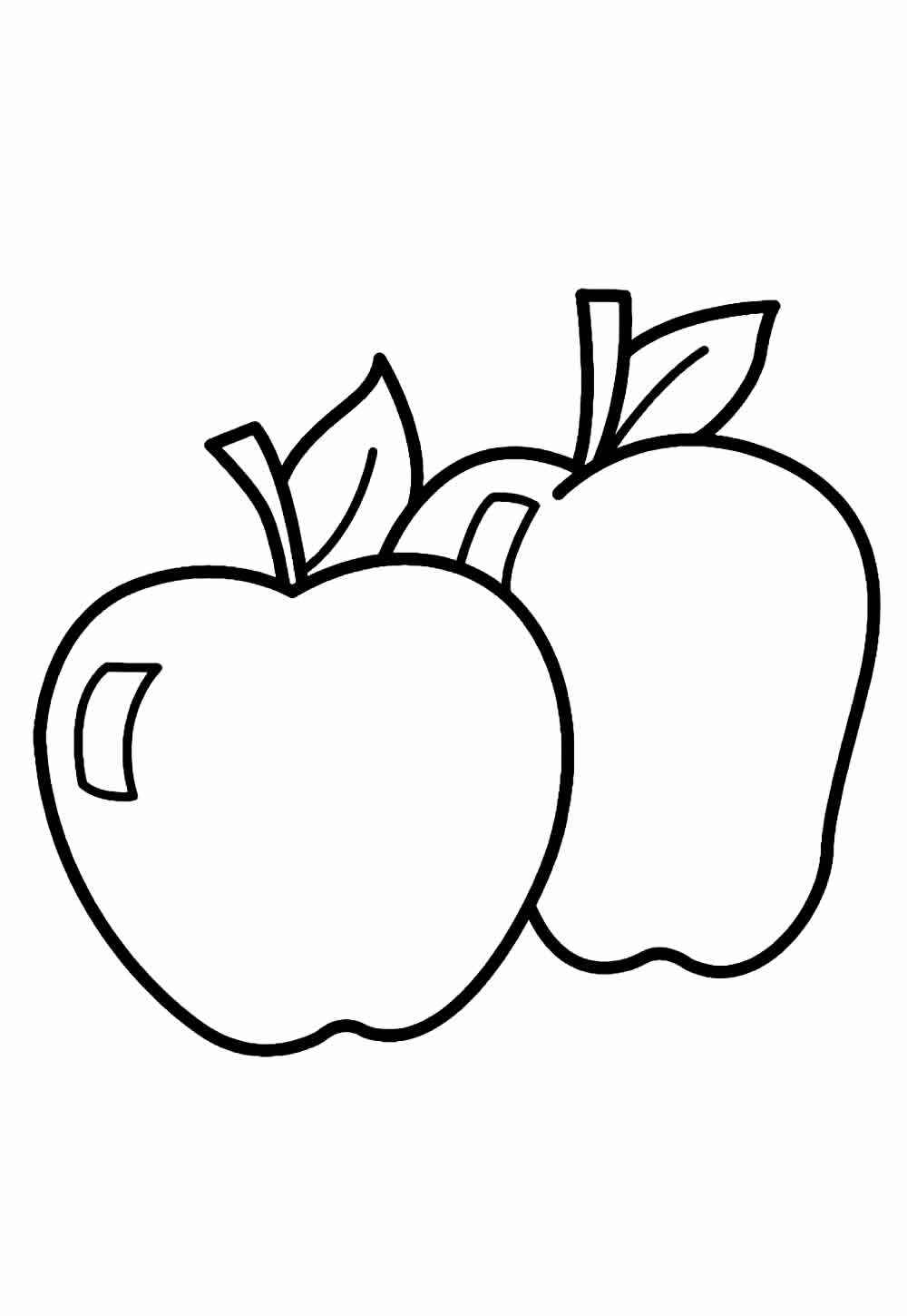 Apple Para Colorear 291