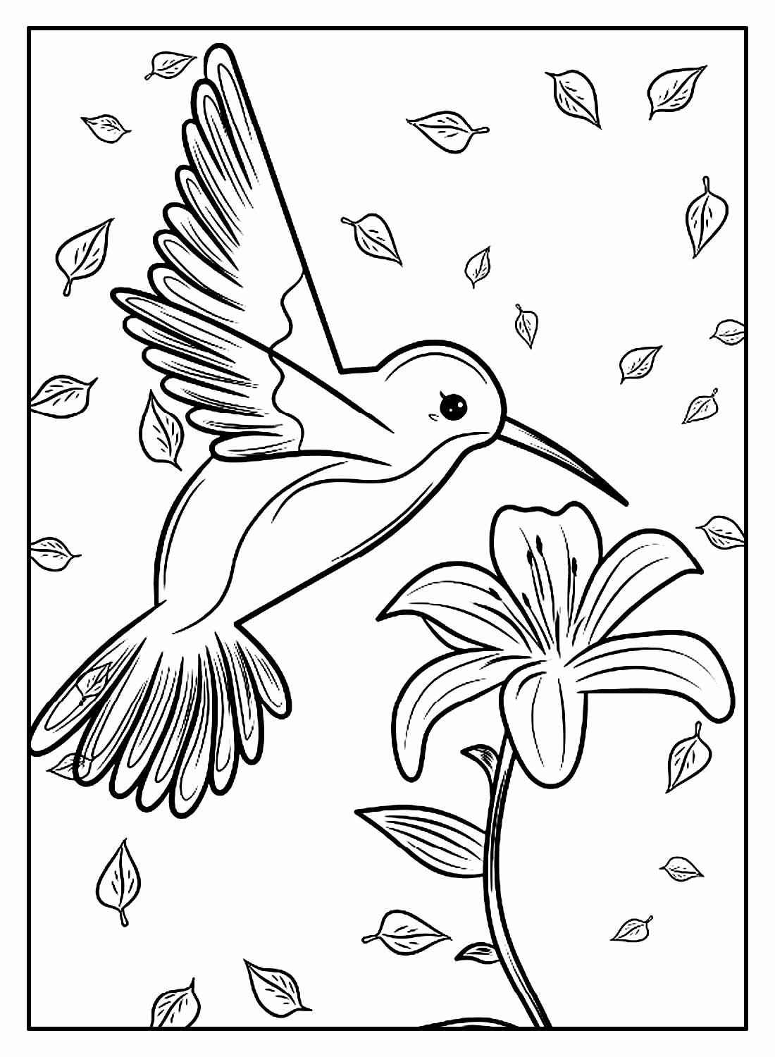 Aves Para Colorear 000