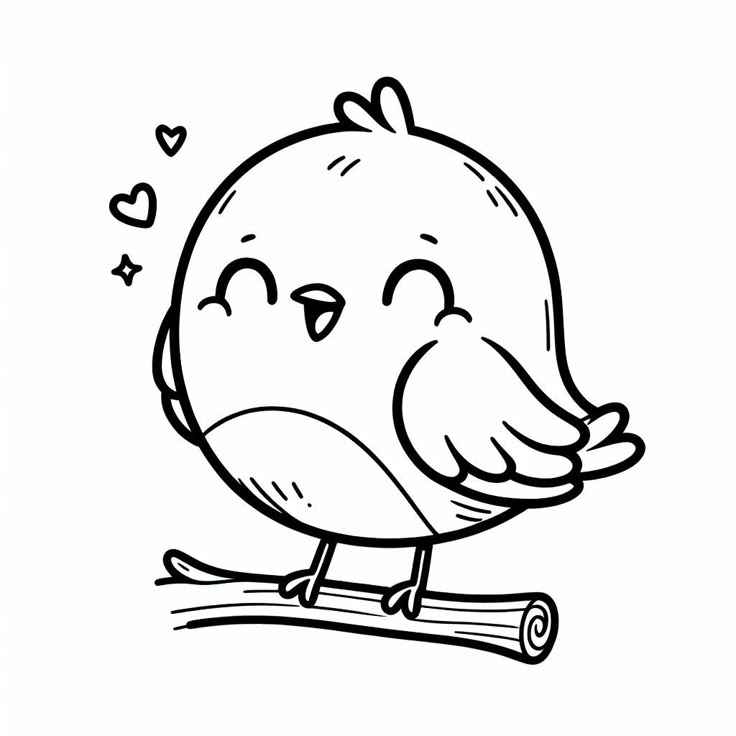 Aves Para Colorear 015