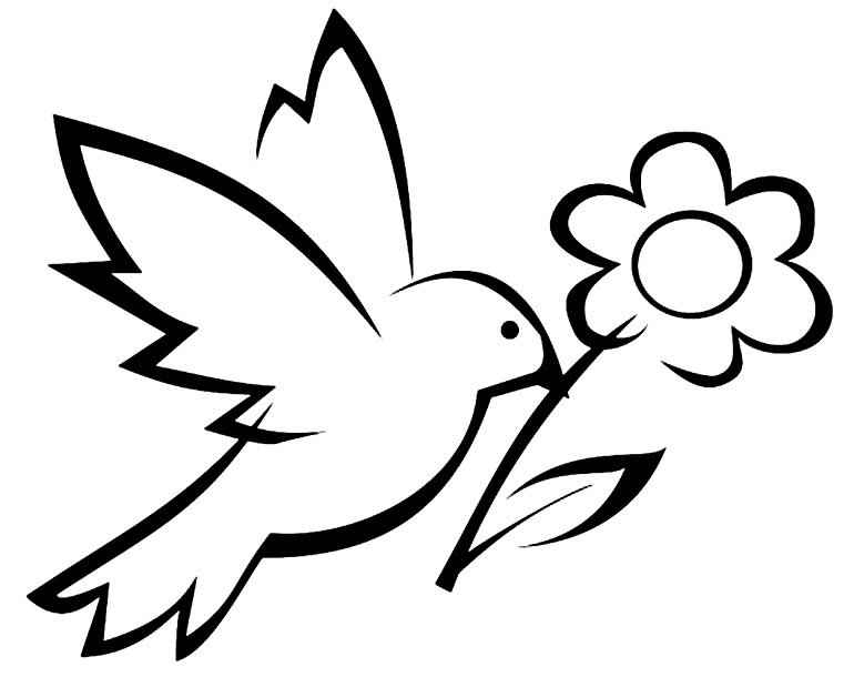 Aves Para Colorear 025