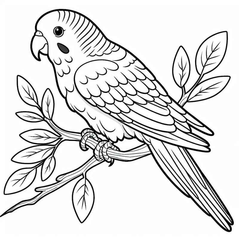 Aves Para Colorear 061