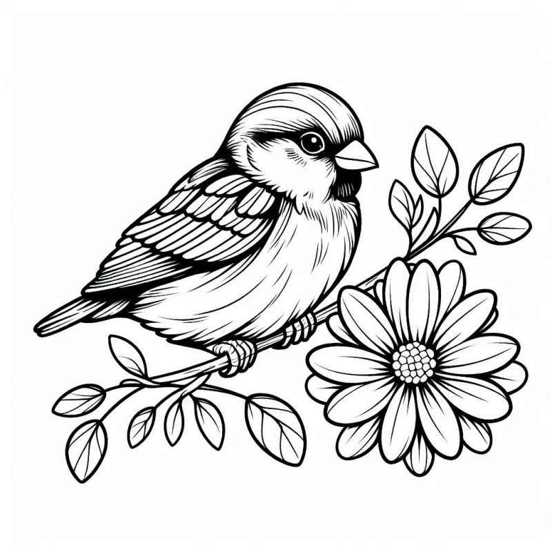 Aves Para Colorear 114