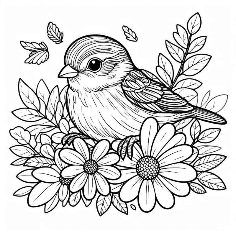 Aves Para Colorear 174