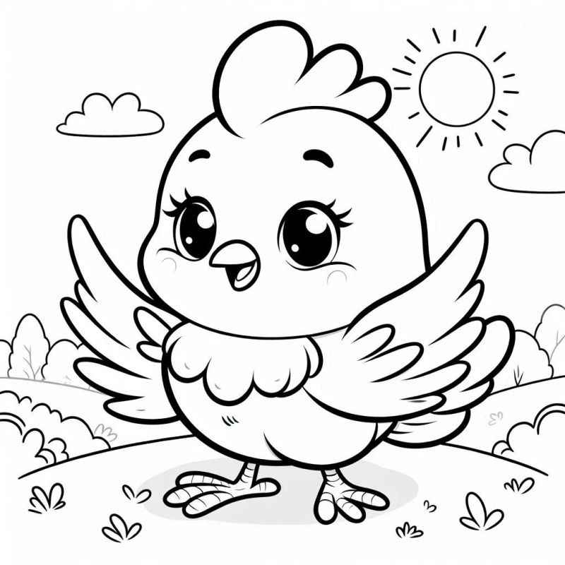 Aves Para Colorear 292