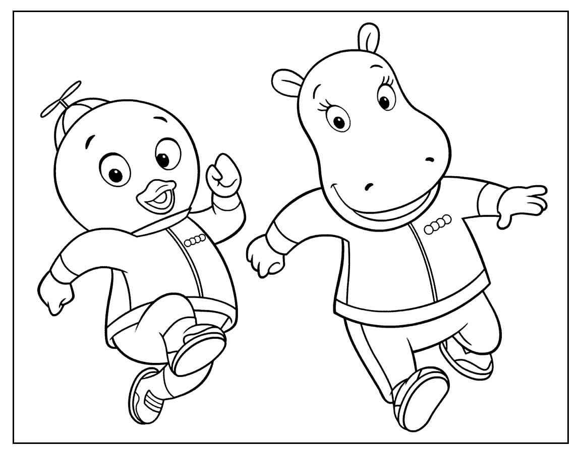 Backyardigans Para Colorear 001