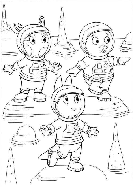 Backyardigans Para Colorear 008