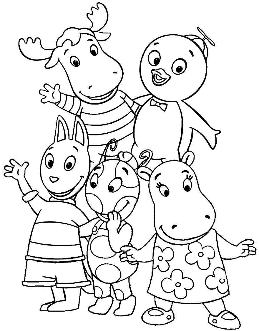Backyardigans Para Colorear 051