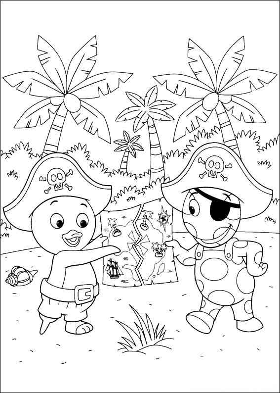 Backyardigans Para Colorear 058