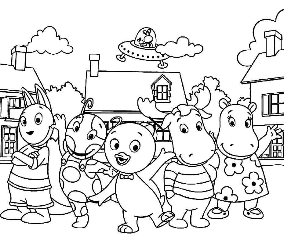 Backyardigans Para Colorear 124