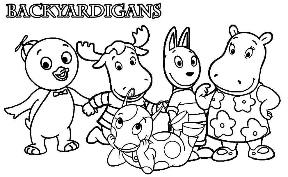 Backyardigans Para Colorear 146