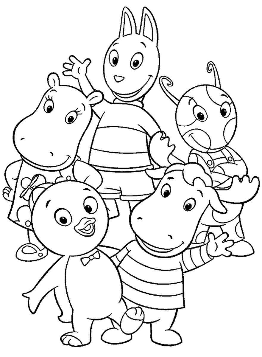 Backyardigans Para Colorear 197