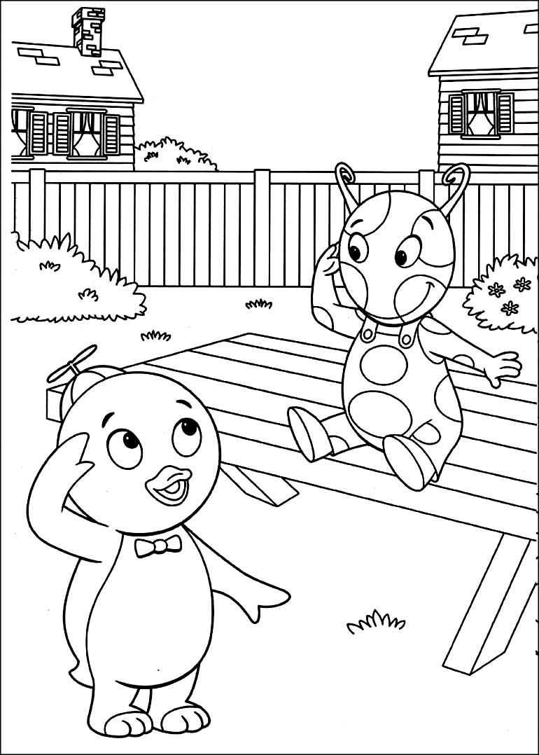 Backyardigans Para Colorear 207
