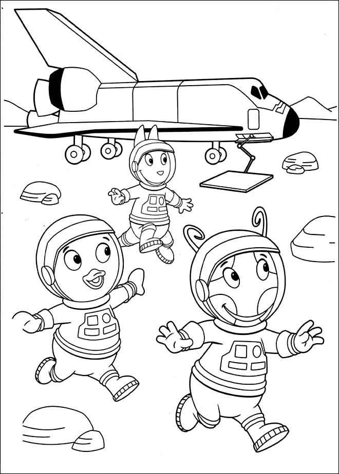 Backyardigans Para Colorear 244