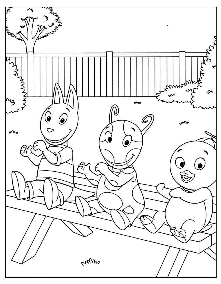 Backyardigans Para Colorear 275