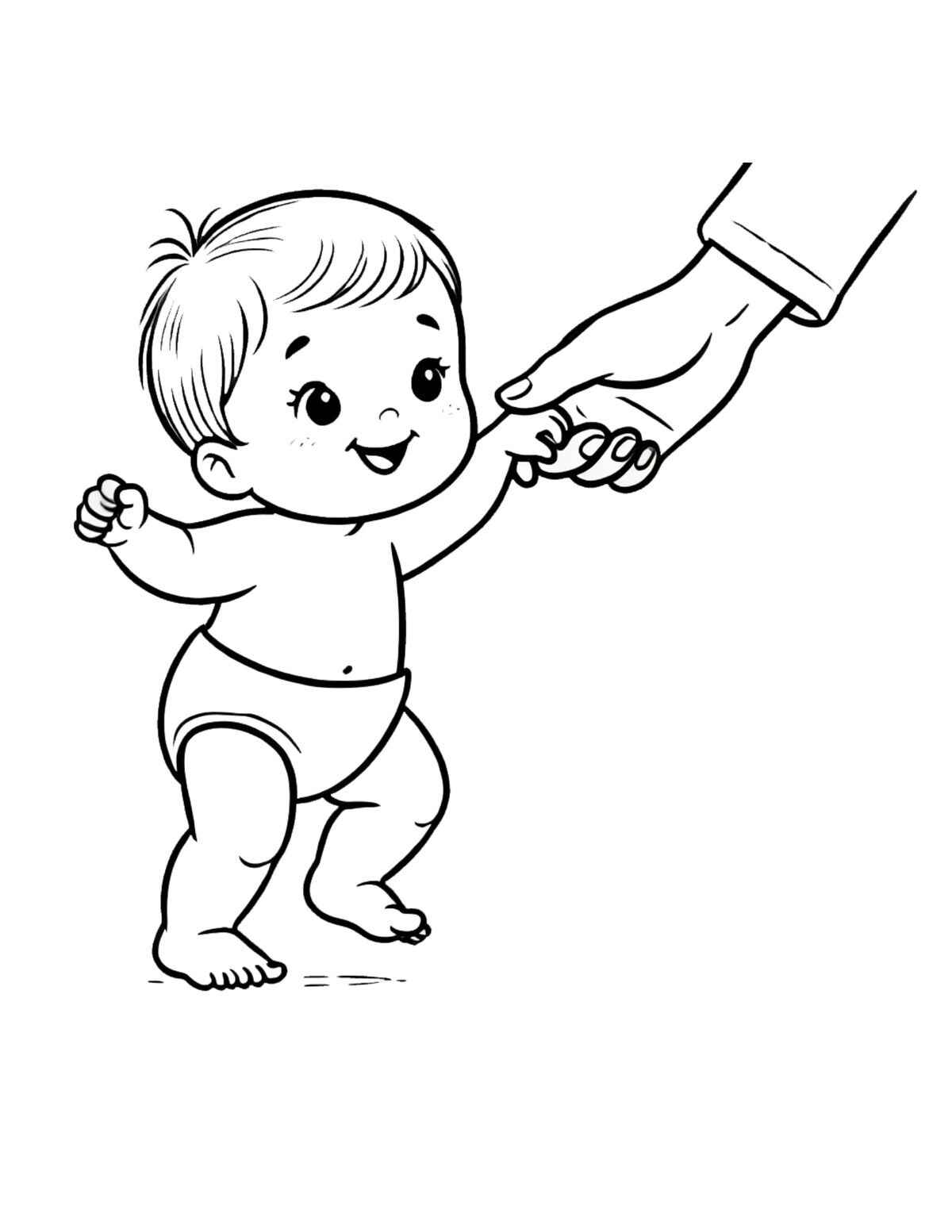 Bebé Para Colorear 000