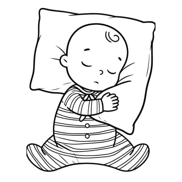 Bebé Para Colorear 109