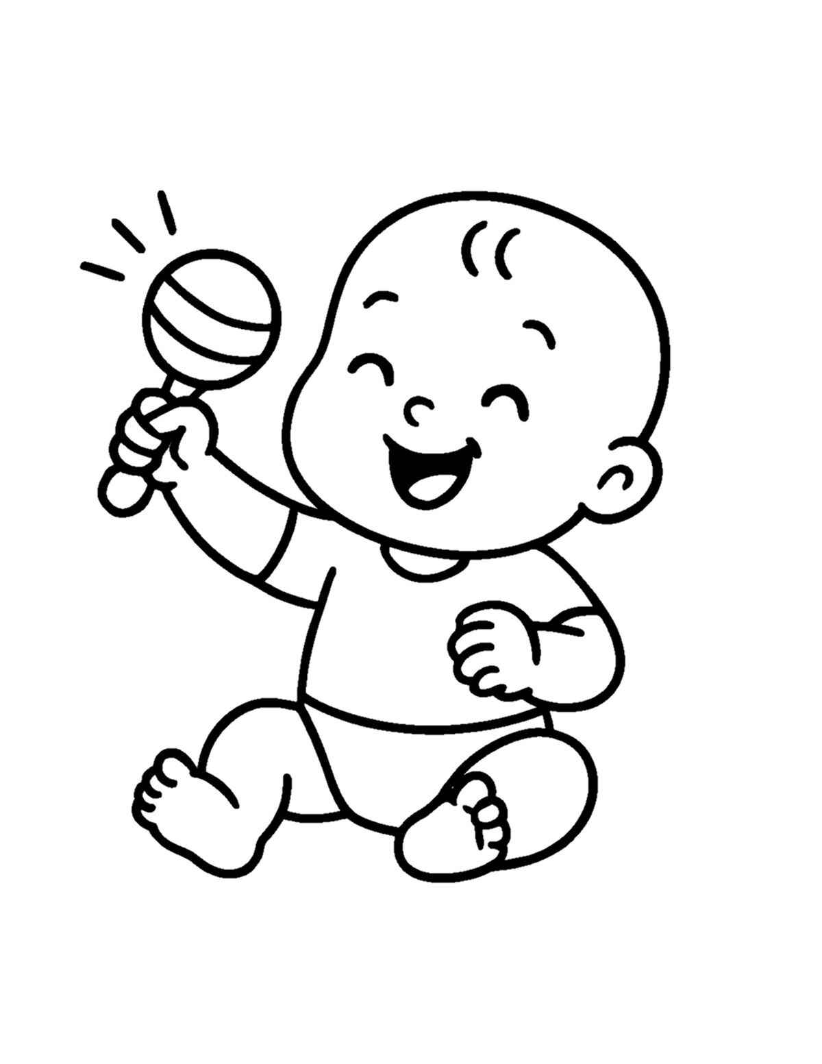 Bebé Para Colorear 155