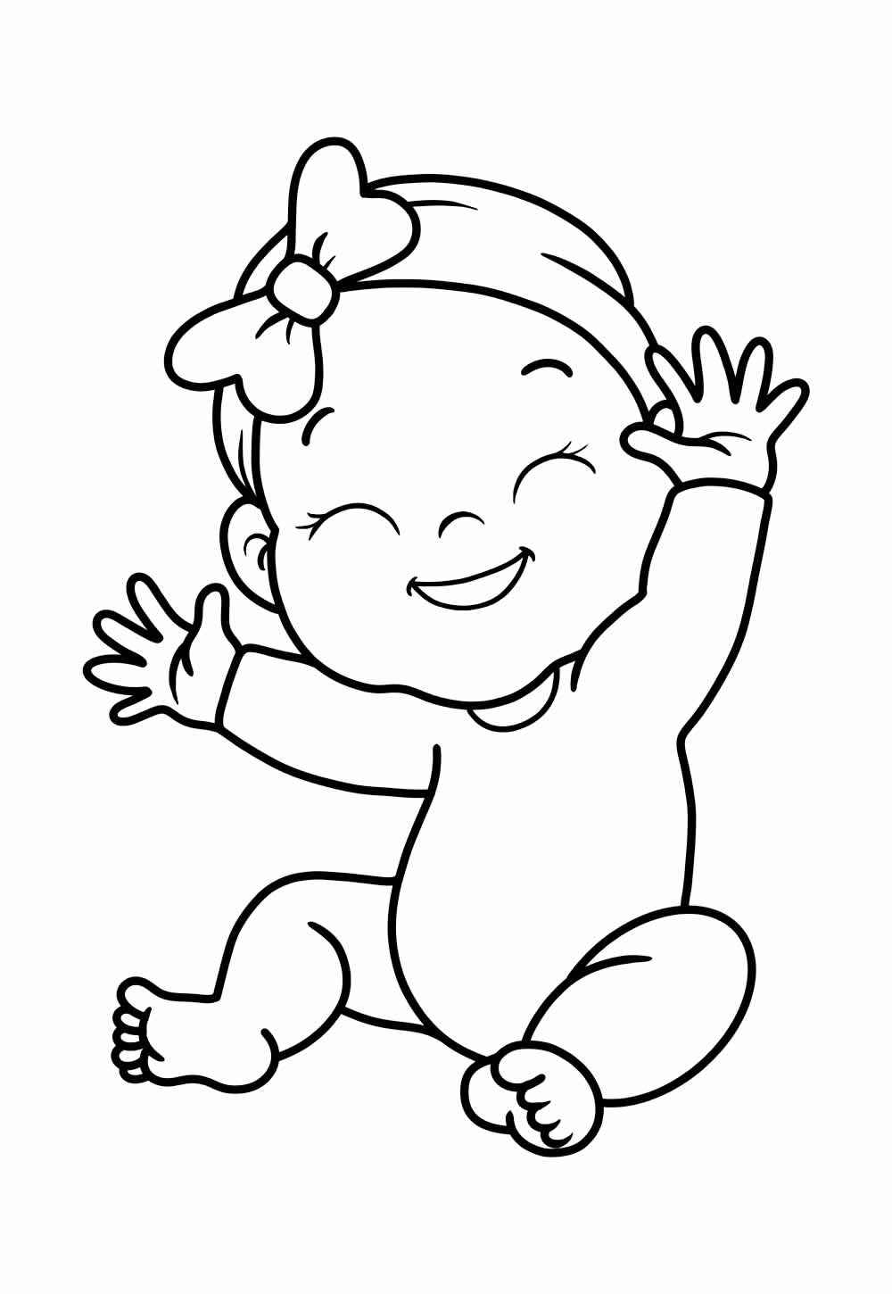 Bebé Para Colorear 180