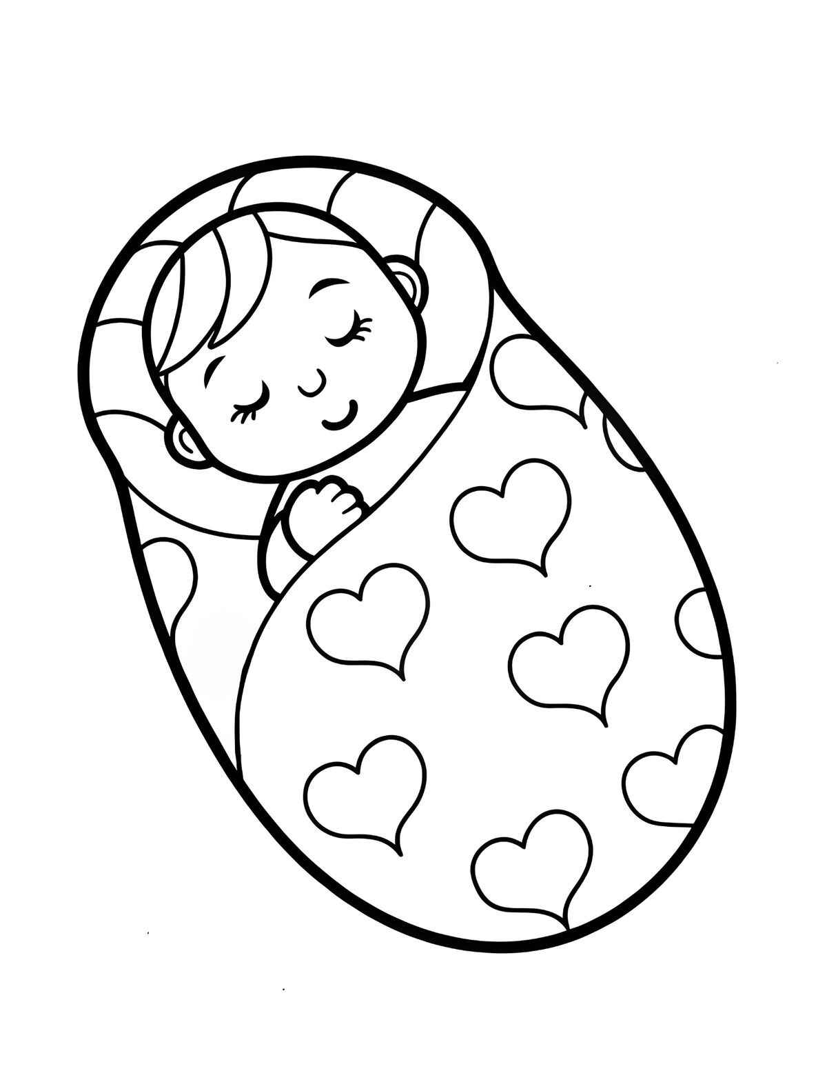 Bebé Para Colorear 194