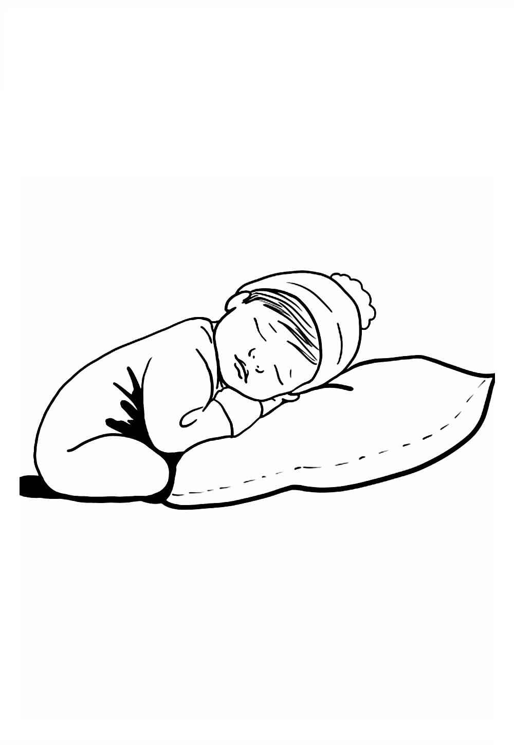 Bebé Para Colorear 205