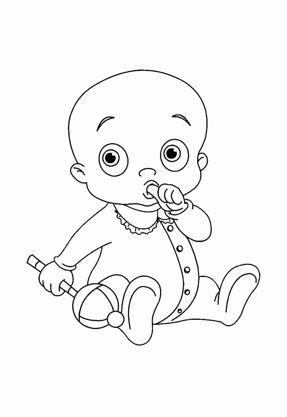 Bebé Para Colorear 215