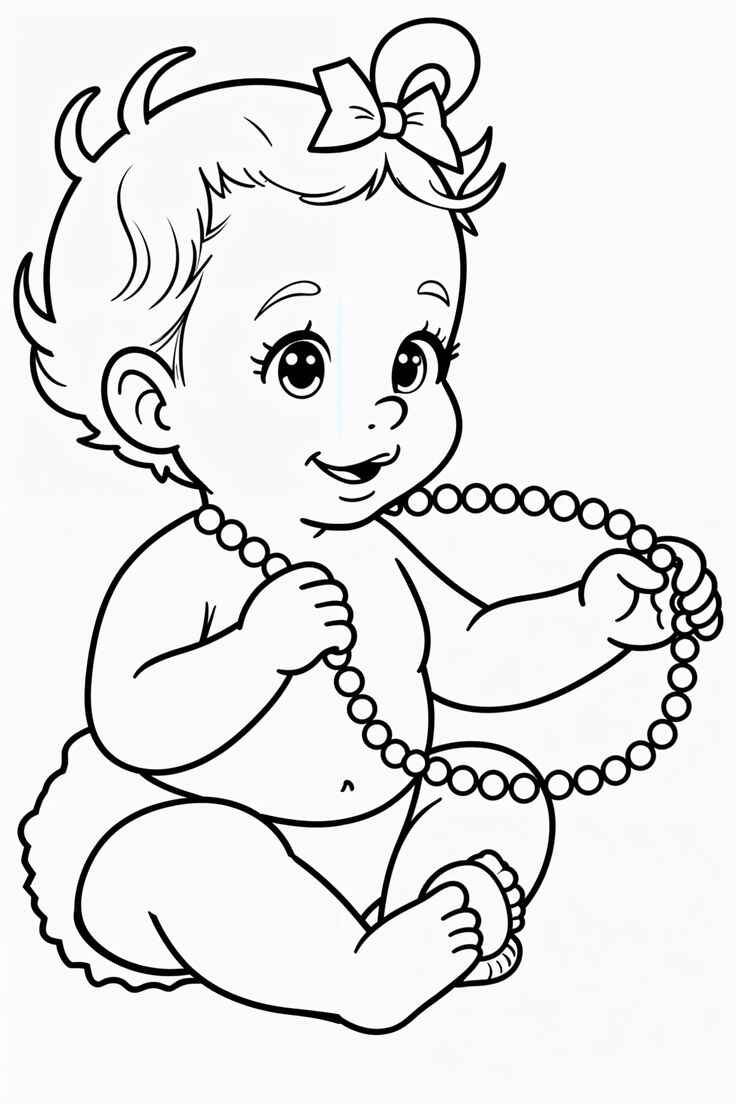 Bebé Para Colorear 225