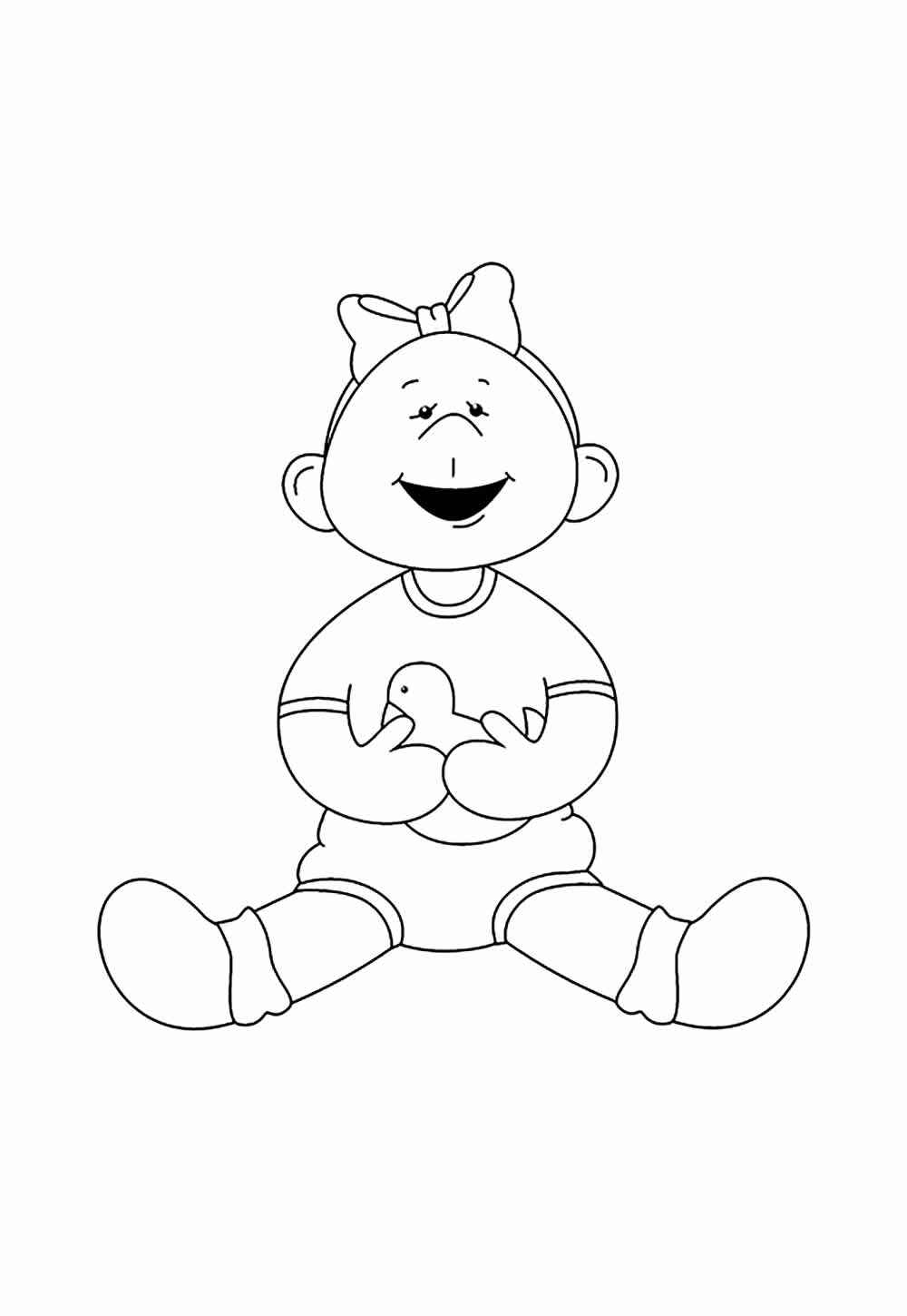 Bebé Para Colorear 241