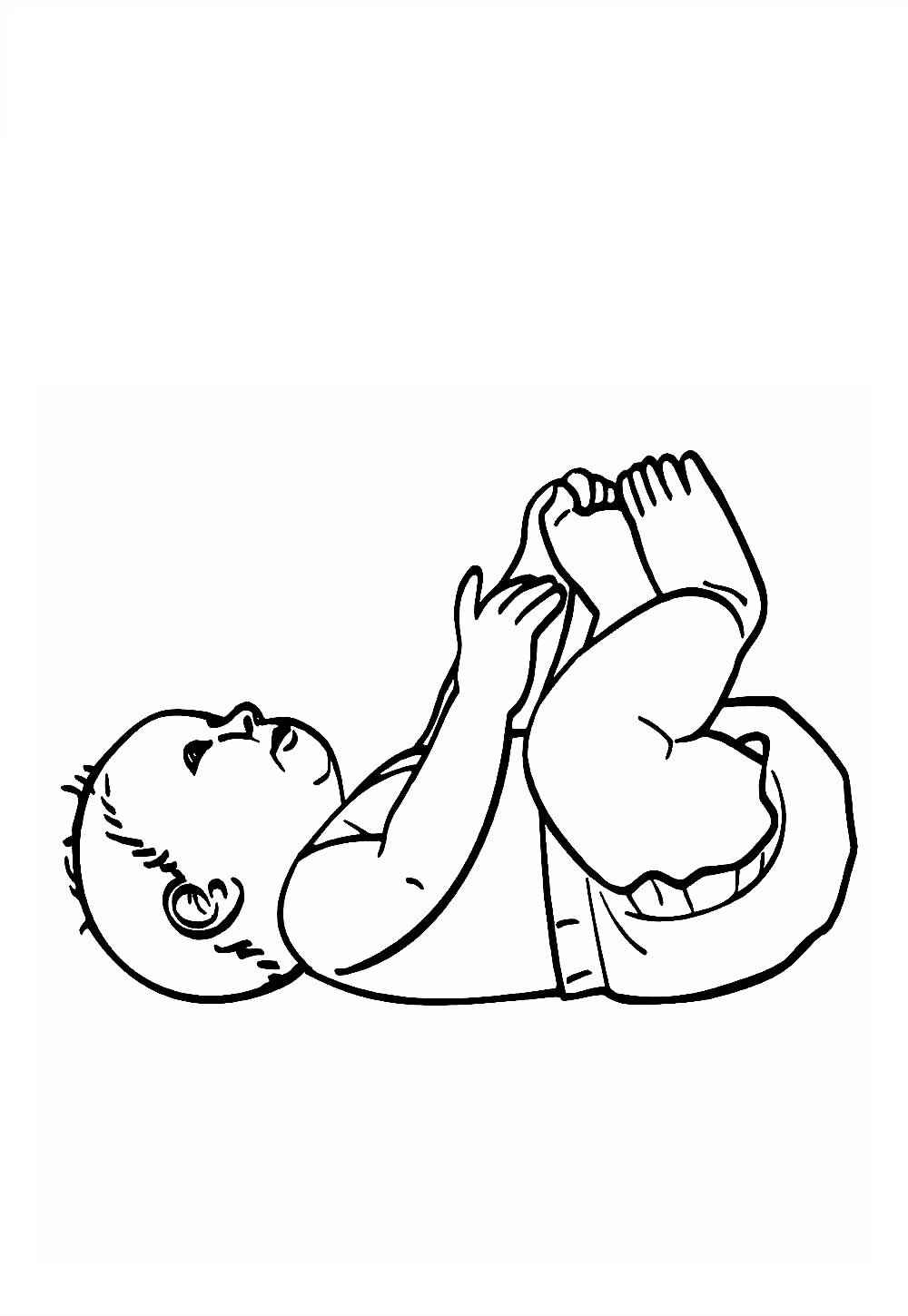 Bebé Para Colorear 256