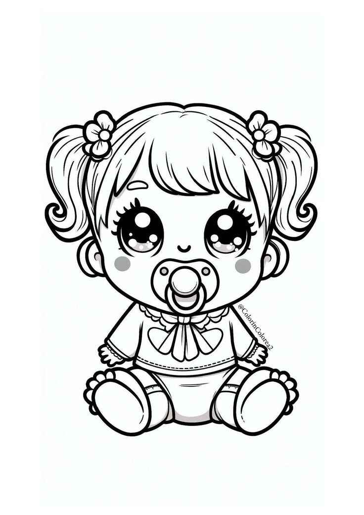 Bebé Para Colorear 275