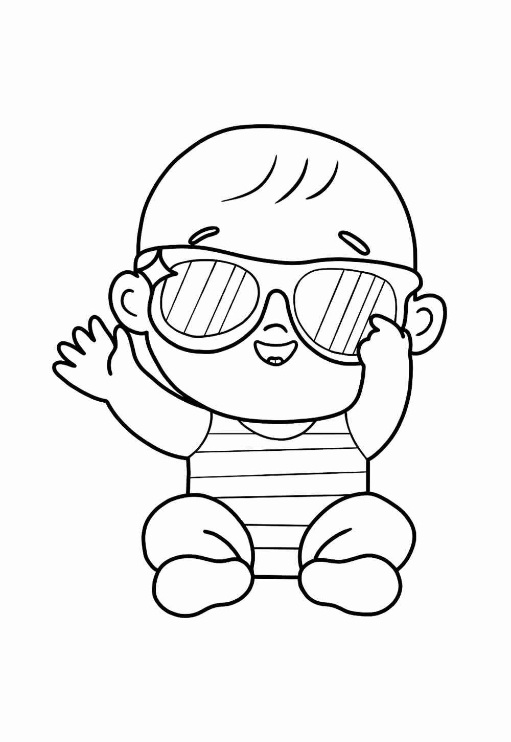 Bebé Para Colorear 280