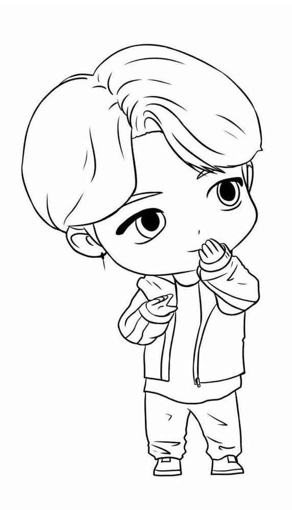 Bts Para Colorear 067