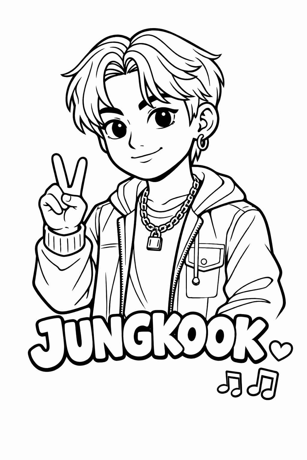 Bts Para Colorear 096