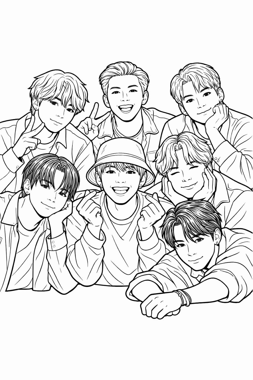 Bts Para Colorear 105