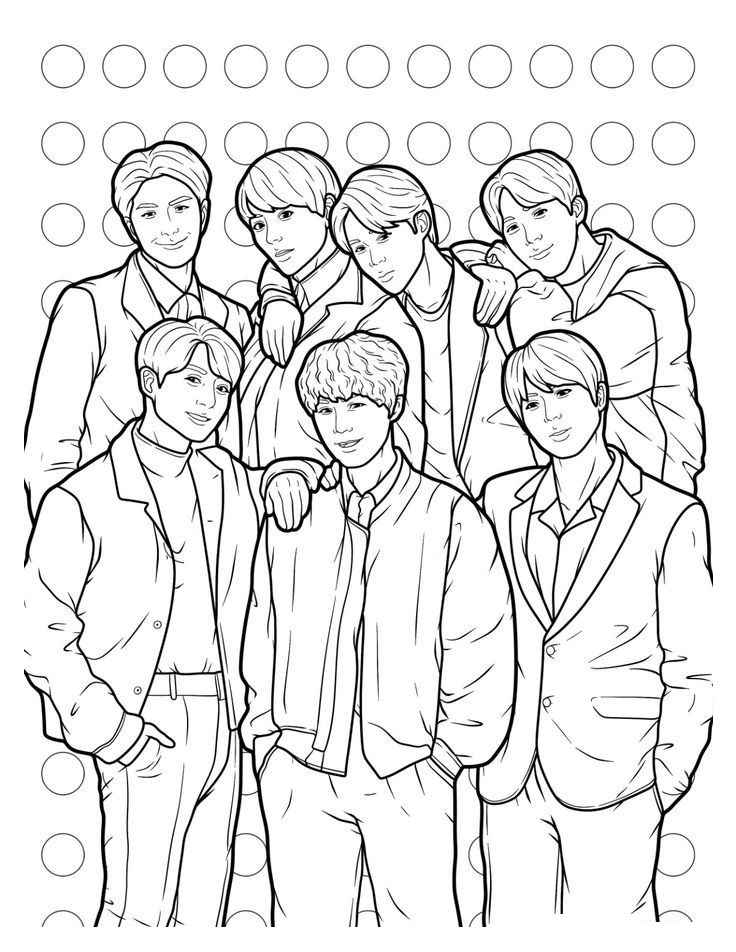 Bts Para Colorear 141