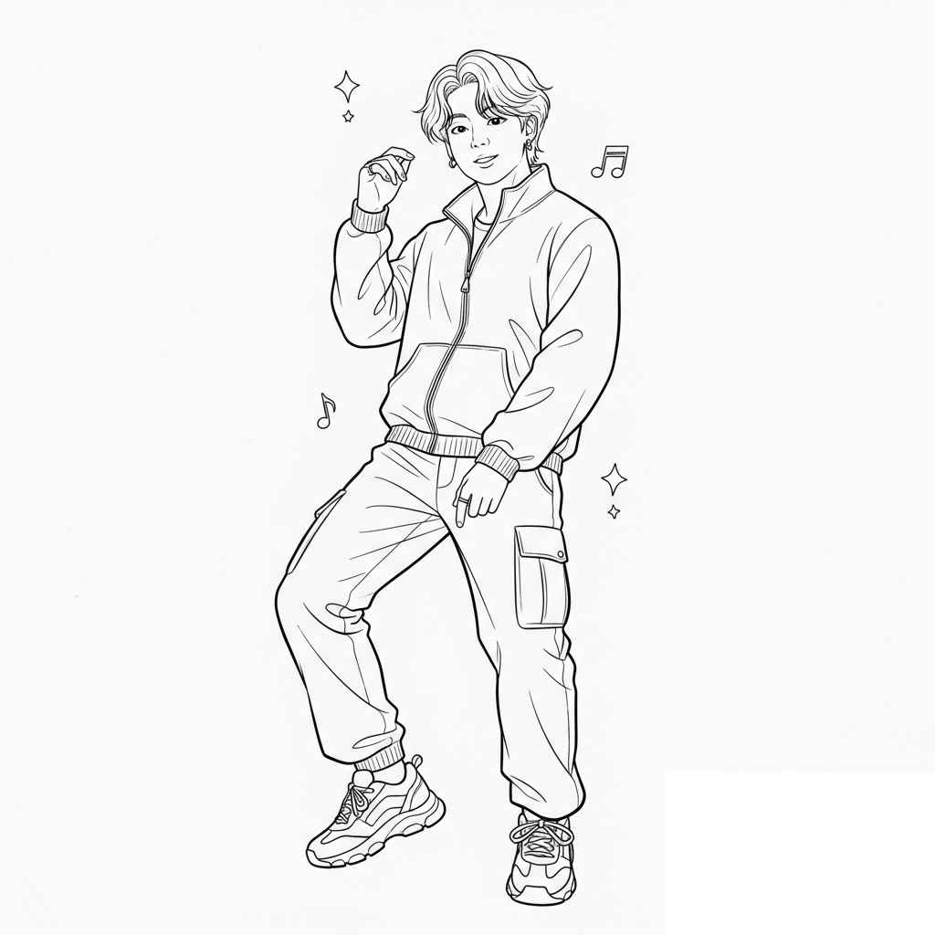 Bts Para Colorear 147