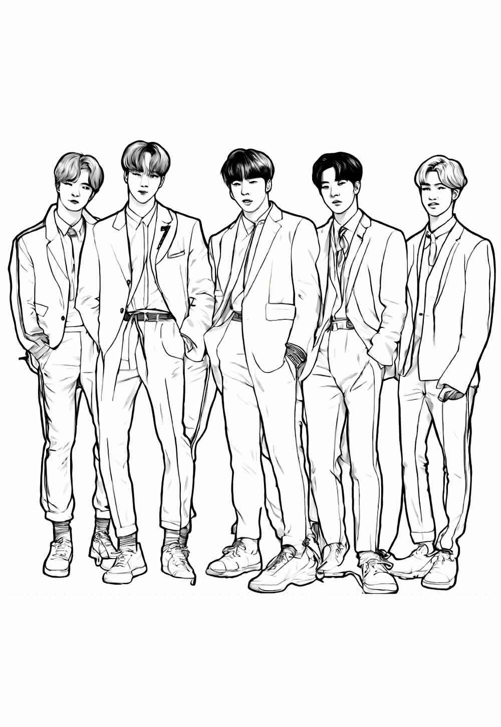 Bts Para Colorear 231