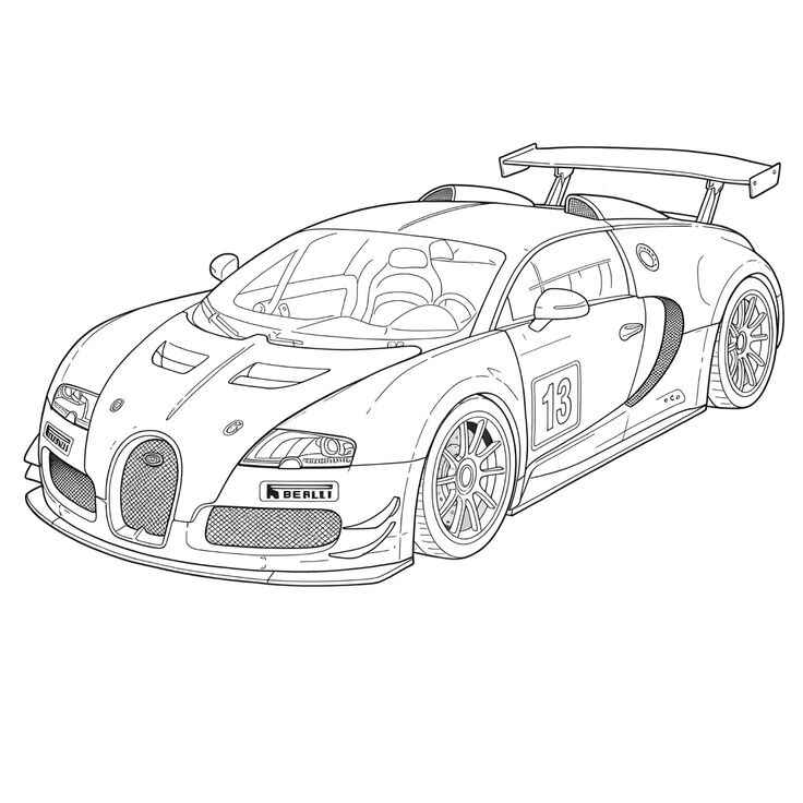 Bugatti Para Colorear 126