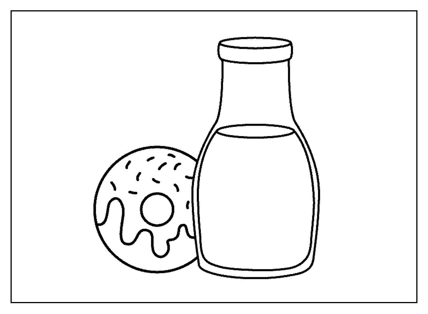 Comida Para Colorear 001