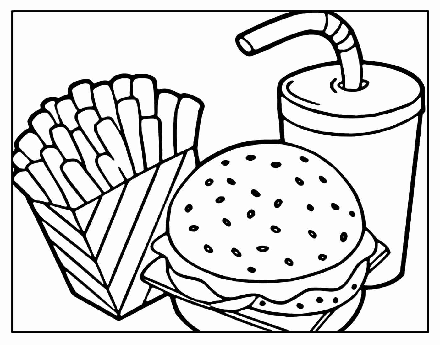 Comida Para Colorear 026