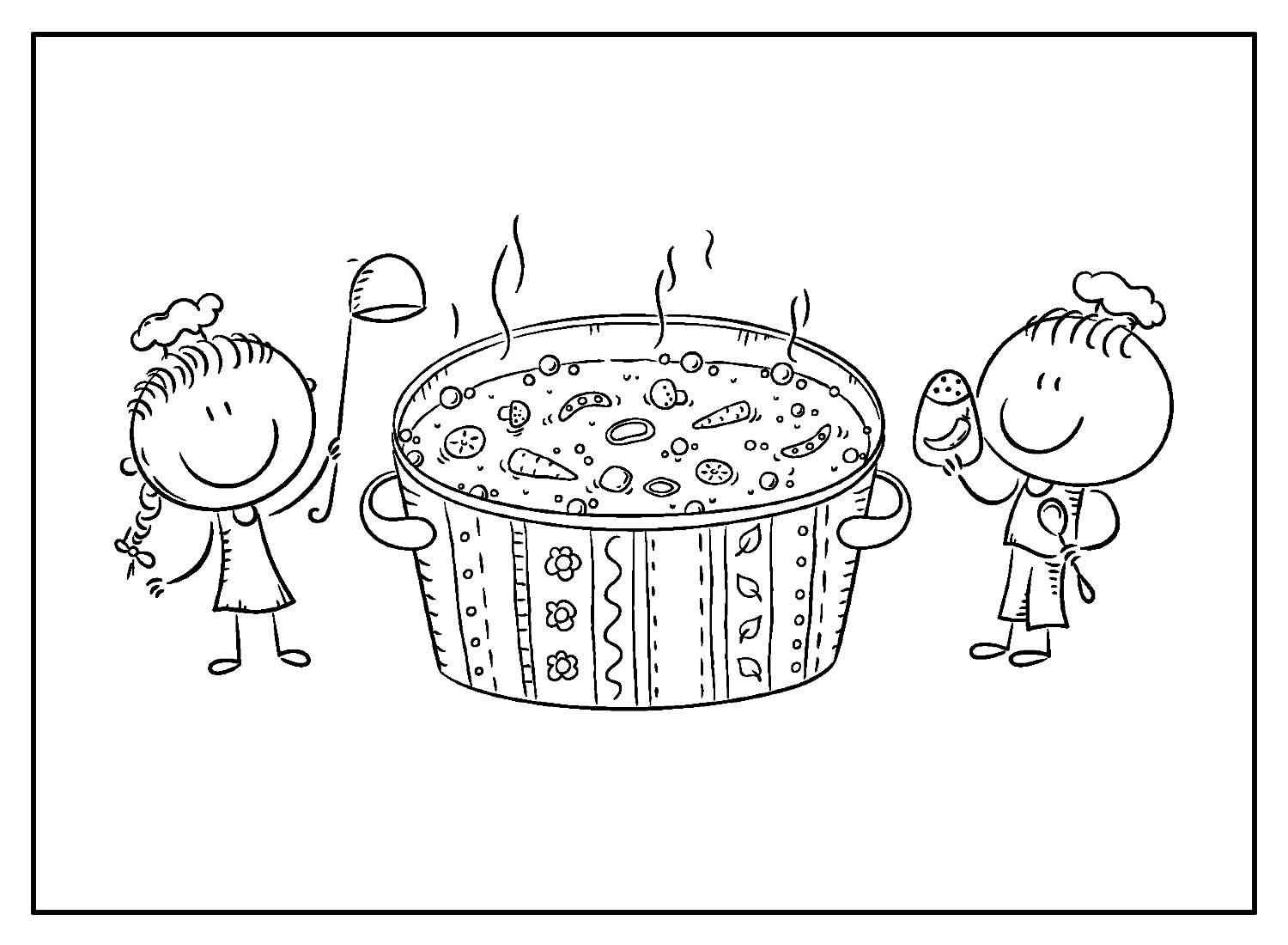 Comida Para Colorear 058