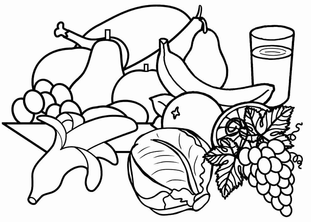 Comida Para Colorear 068