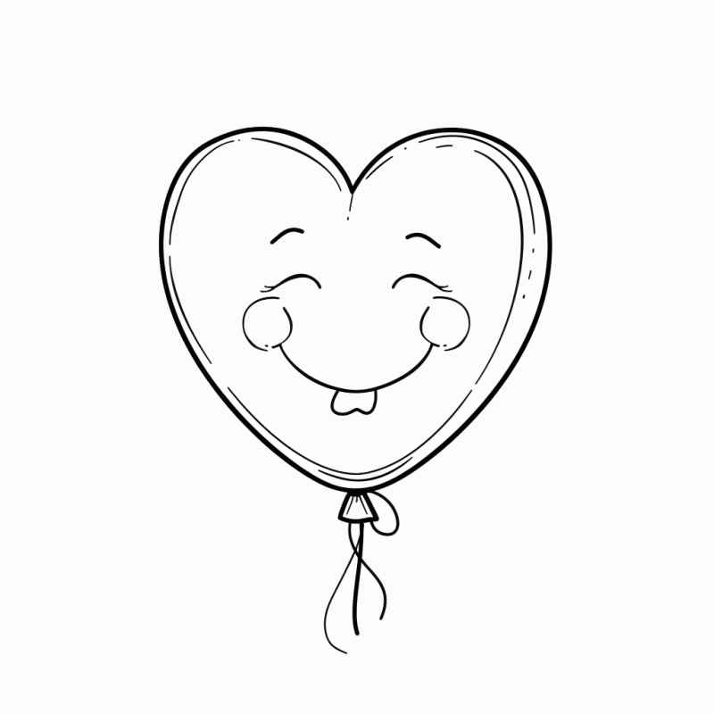 Corazón Para Colorear 012