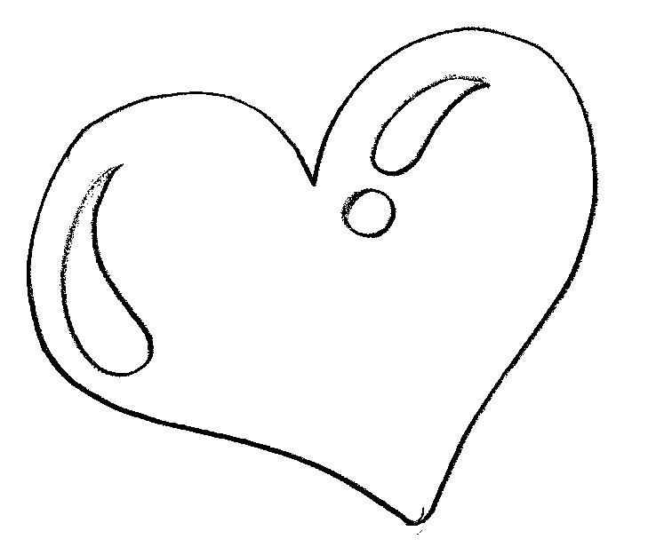 Corazón Para Colorear 019